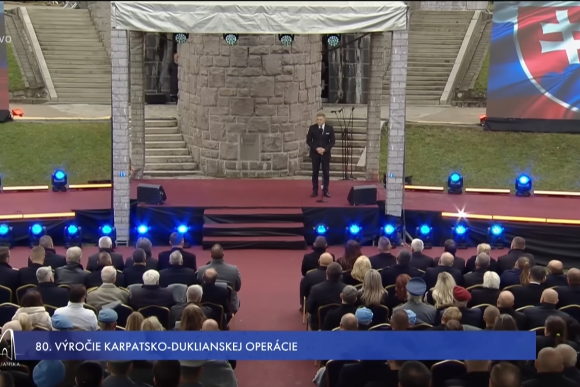 R. Fico: Oslavou karpatsko-duklianskej operácie bojujeme za historickú pamäť slovenského národa